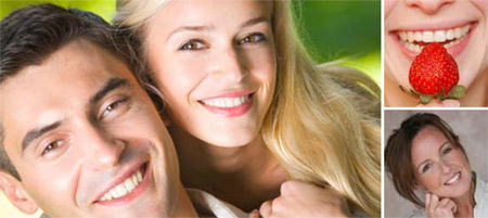 Collection of images of people smiling